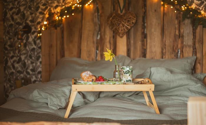 sink into the cosiest of beds